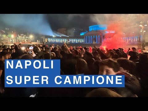 Napoli wins the Super Cup: fans celebrate in the city with chants.