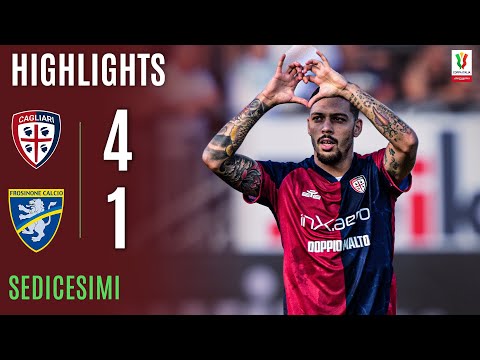 CAGLIARI-FROSINONE 4-1 | HIGHLIGHTS | SEDICESIMI | Coppa Italia Frecciarossa 2025/26