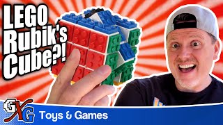 LEGO Rubik's Cube?! - Building Blocks & Puzzle Toy Come Together as One!