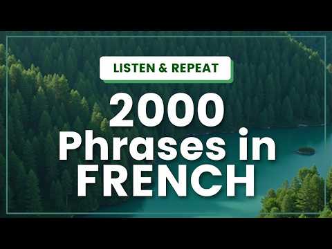 French Phrases for a Lifetime – Listen, Repeat, and Learn with Ease!