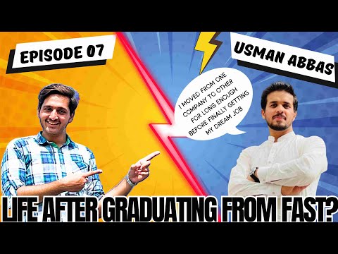 Usman Abbas: Working in the Netherlands Company, Changed 4 Jobs, Alumnus of FAST NUCES | Episode 7