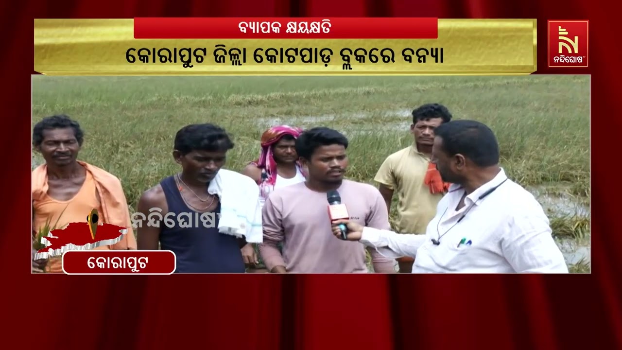 କୋରାପୁଟ କୋଟପାଡ଼ରେ ବନ୍ୟା ପରେ ବଢ଼ିଲା ଦୁର୍ଦ୍ଦଶା, ହଜାର ହ