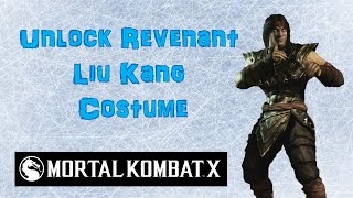 Unlock Revenant Liu Kang Costume - Mortal Kombat X
