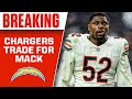 Chargers land All-Pro edge rusher Khalil Mack in STUNNING TRADE with Bears | CBS Sports HQ