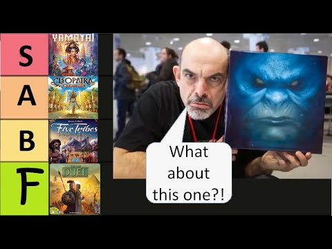 My Favorite Board Game Designer's BEST Games! | Tier List