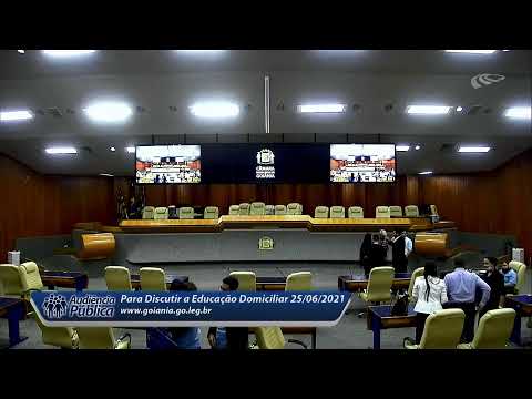 Audiência Pública Para Discutir a Educação Domiciliar 25/06/2021 live