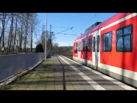 DB ET422 S3 Hattingen (R) Mitte Einfahrt Bochum Dahlhausen