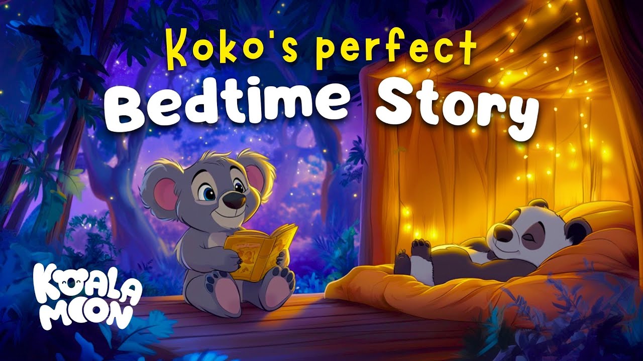 Close Your Eyes Sleepy Koala 🐨💜 Koko Helps Kira Sleep | Calming Bedtime Stories to Help Kids Sleep