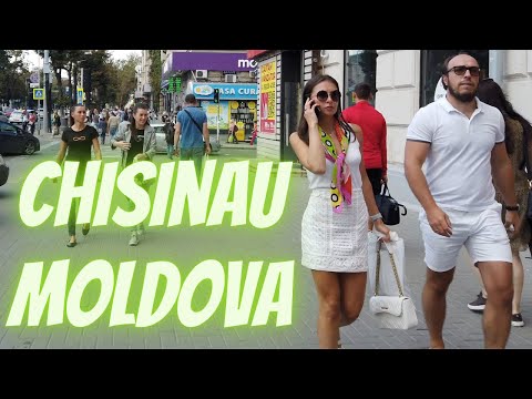 Chisinau, Moldova | 4K Walking Tour | September 2021