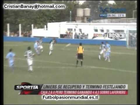 Liniers 4 Laferrere 3 Primera c 2010-11 Los goles