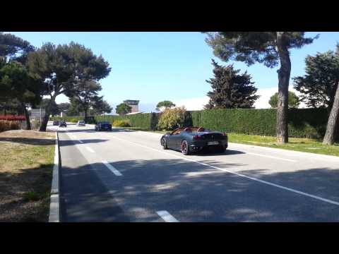 Ferrari F430 spider capristo exhaust loud acceleration
