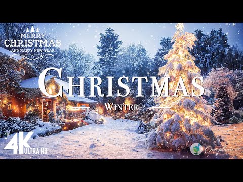 Christmas Wonderland 4K UHD - scenic Winter Relaxation Film with Top Christmas Songs of All Time