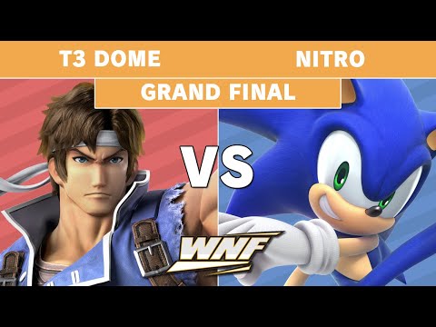 WNF 3.2 T3 Dome (Richter) vs Nitro (Sonic) - Grand Finals - Smash Ultimate