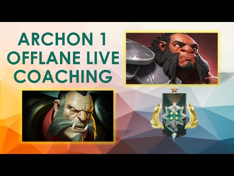 Archon 1 Offlane Coaching feat. Lycan and Axe