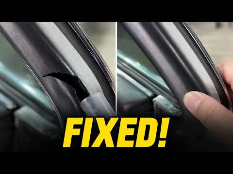 Repairing Torn Car Door Weatherstrip – Peter von Panda