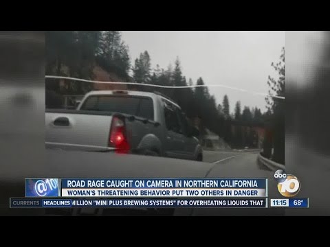 Road rage incident caught on camera