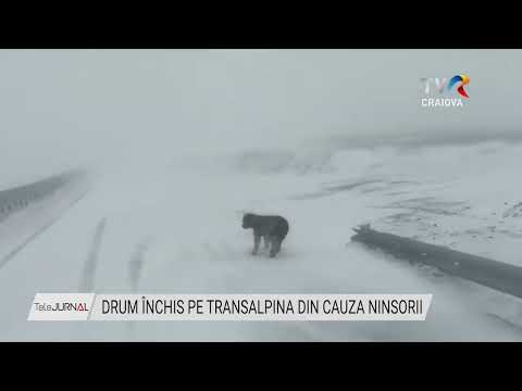DRUM ÎNCHIS PE TRANSALPINA DIN CAUZA NINSORII