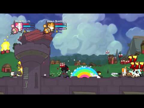 Let's Play Castle Crashers - #21 - The Game Didn't Save!!! - Impossible Mode - Fiery Passion