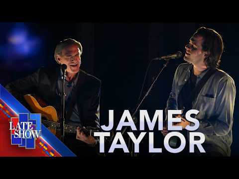 "You Can Close Your Eyes" - James Taylor (LIVE on The Late Show)