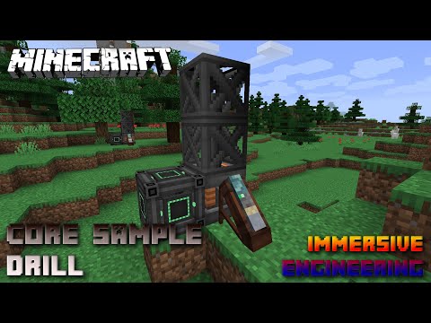 Core Sample Drill 🔧 Immersive Engineering Tutorial 1.15 🔧 Deutsch