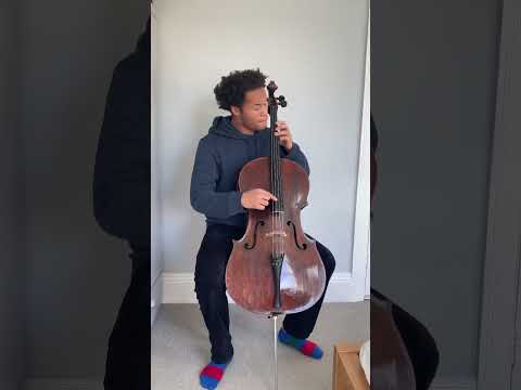 My rendition of Bob Marley's classic 'She Used to Call Me' 🎻🎶 #throwback #cellist #classicalmusic