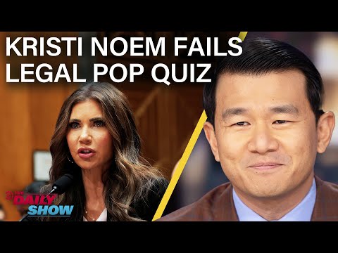 Kristi Noem Plots Citizenship Hunger Games & Kash Patel Drops Epstein News | The Daily Show