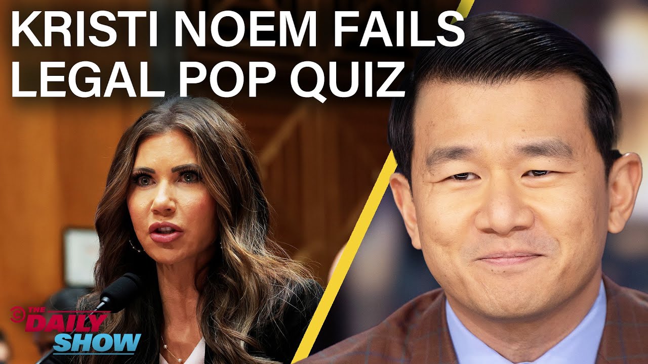 Kristi Noem Plots Citizenship Hunger Games & Kash Patel Drops Epstein News | The Daily Show