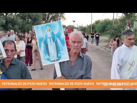 PATRONALES EN POZO NUEVO PORCESION EN HONOR A SAN JOSE