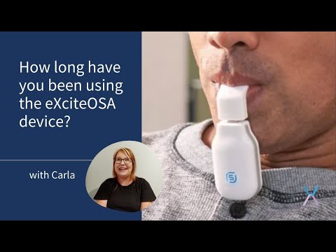 How long have you been using the eXciteOSA device?