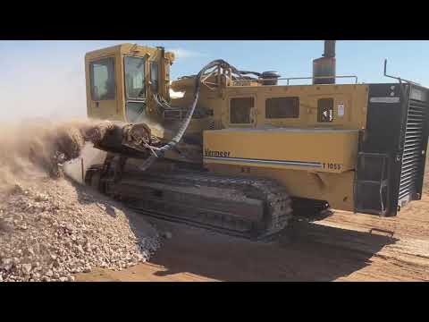 Vermeer T1055 - Mitchell & Hopper Infrastructure Rock Trenching Contractor