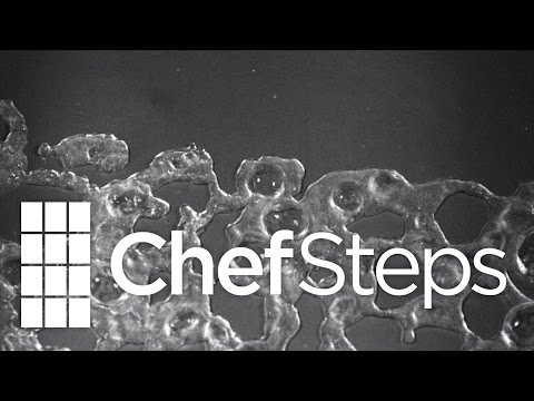 Part of a video titled Food Science • Liquid Nitrogen Under Vacuum • ChefSteps - YouTube