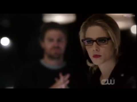 Arrow 5x19 Ending Scene Prometheus attacks Felicity  Oliver by blast