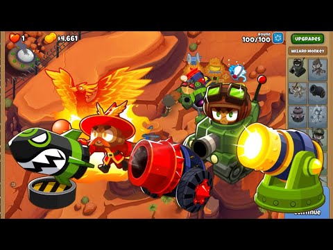 Mesa CHIMPS With All Tier 5 Bomb Shooters