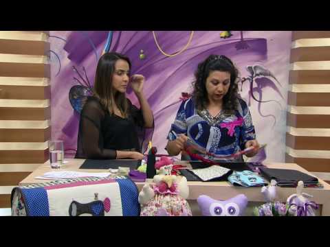 Mulher.com - 10/06/2016 - Portable blackboard in synthetic leather - Edileny Gomes