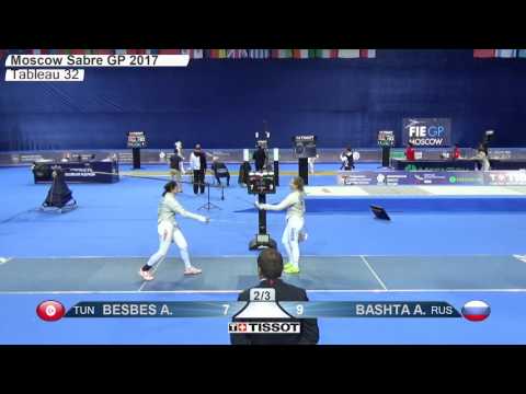FE F S Individual Moscow RUS Grand Prix 2017 T32 12 blue BASHTA RUS vs BESBES TUN