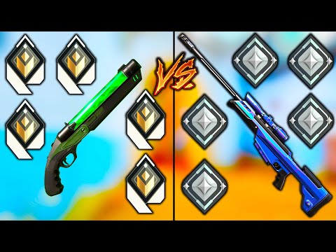 Valorant: Radiant Shorty VS Silver Operator! (200 VS 5000 CREDITS!)
