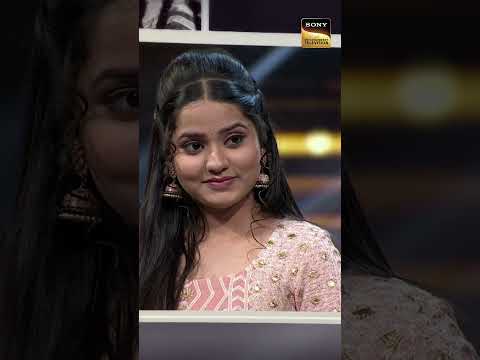Sharmila Ji Ne Banaya Bidipta Ke Eyes Par Wings 😍😊🥰 | Indian Idol 13 | #Shorts