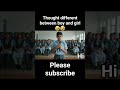Boy Vs Girl Thought In Assembly Best Morning Thought Ever Who Won Schoollife Viral Shorts