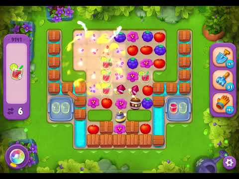 GardenScapes Level 9141 no boosters