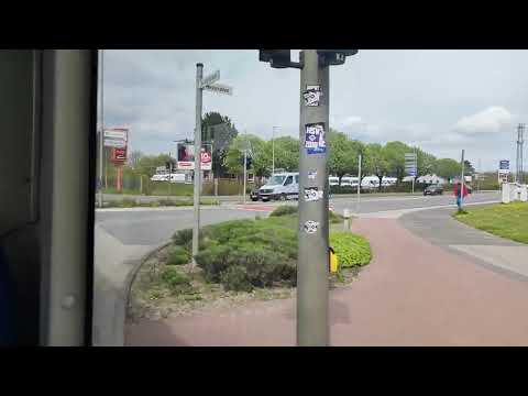 Ungeschnittene Mitfahrt: Linie 100 von Flensburg nach Niebüll (Autokraft)