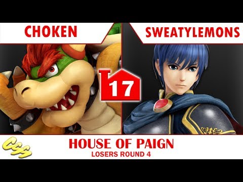 [House of Paign 17] Losers Round 4: CSS | Choken (Bowser) vs. SweatyLemons (Marth)