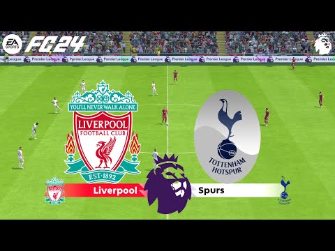 FC 24 | Liverpool vs Tottenham Hotspur - English Premier League - PS5™ Full Match & Gameplay