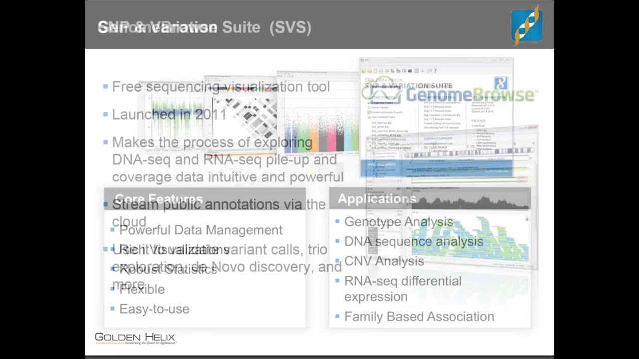 SNP & Variation Suite 8 - Overview
