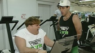 FLASHBACK: Working Out with Adam Sandler, Chris Farley, Kevin Nealon &amp; Mike Myers in ‘93