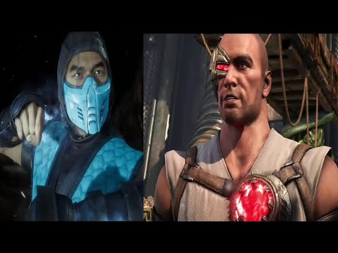 All Sub Zero Vs Kano Intro(MKX and MK11)