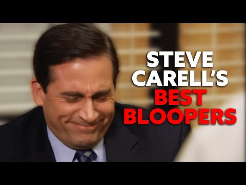 steve carell ruining takes for 20 minutes straight | Best Bloopers from The Office US | Comedy Bites