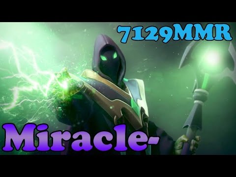 Dota 2 - Miracle- 7129 MMR plays Rubick vol 2# - Ranked Match Gameplay