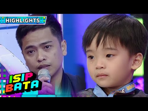 Argus cannot stop his tears after hearing his father's message | Isip Bata