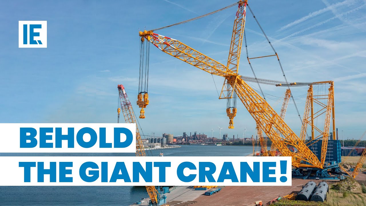 The Largest Land-Based Crane in the World: Massive SGC-250