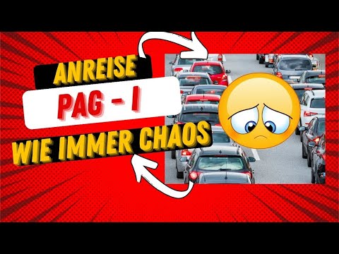 PAG RUFT, Reise VLOG: Unsere Anreise - ein Rätsel, dass es bei uns nie glatt läuft, Teil 1